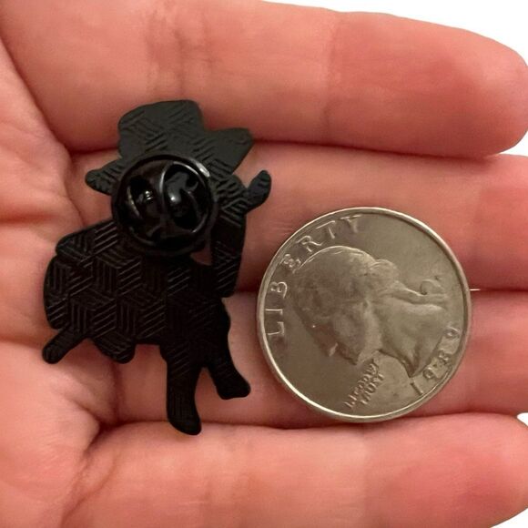 Hazbin Hotel Lucifer Morningstar Enamel Pin - Picture 6 of 8